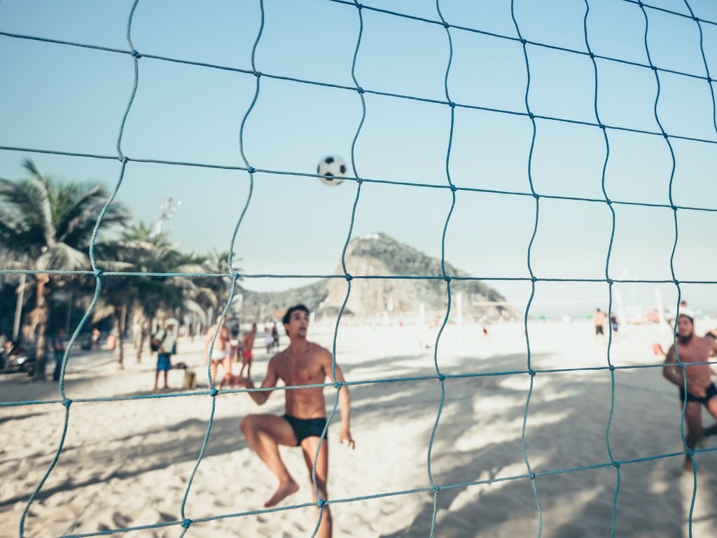 Live the Carioca's lifestyle by playing footvolley in the Copacabana's beach.