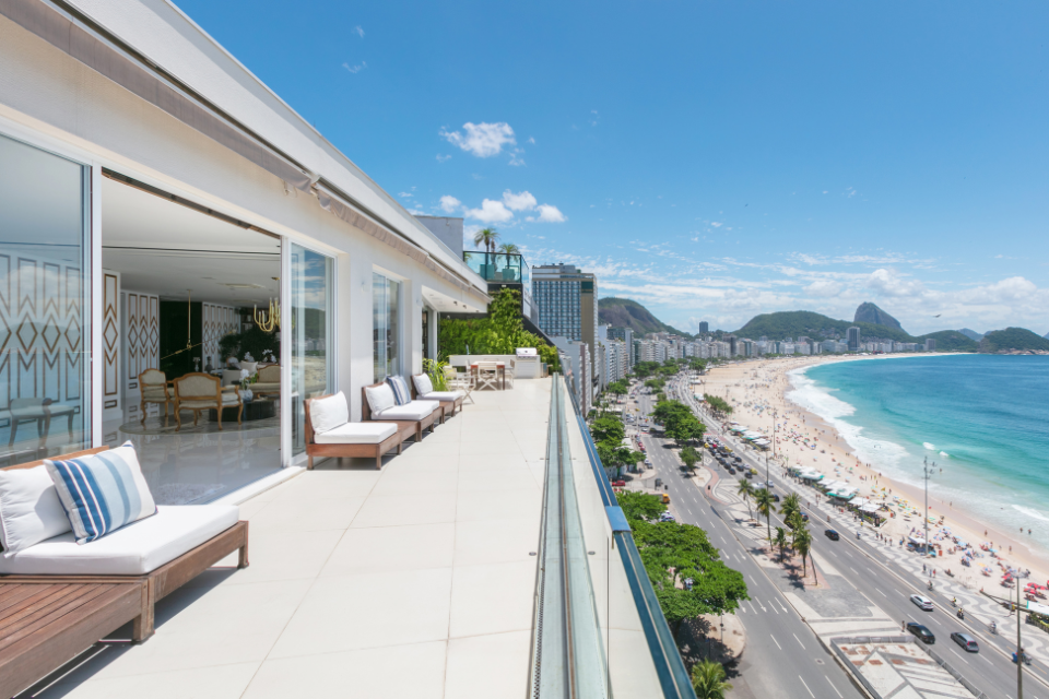 Apartment for short term rental in Copacabana, Rio de Janeiro, Brazil.