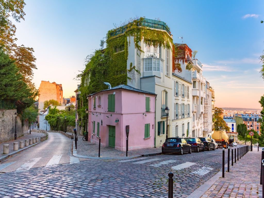 Montmartre's artistic heart pulsating in its vibrant square, a hub of Parisian bohemian spirit