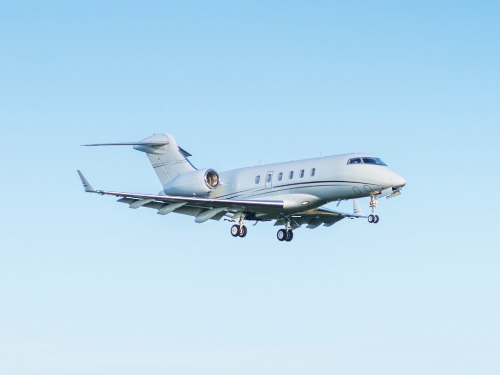 Challenger 300 no Rio de Janeiro, Brasil.