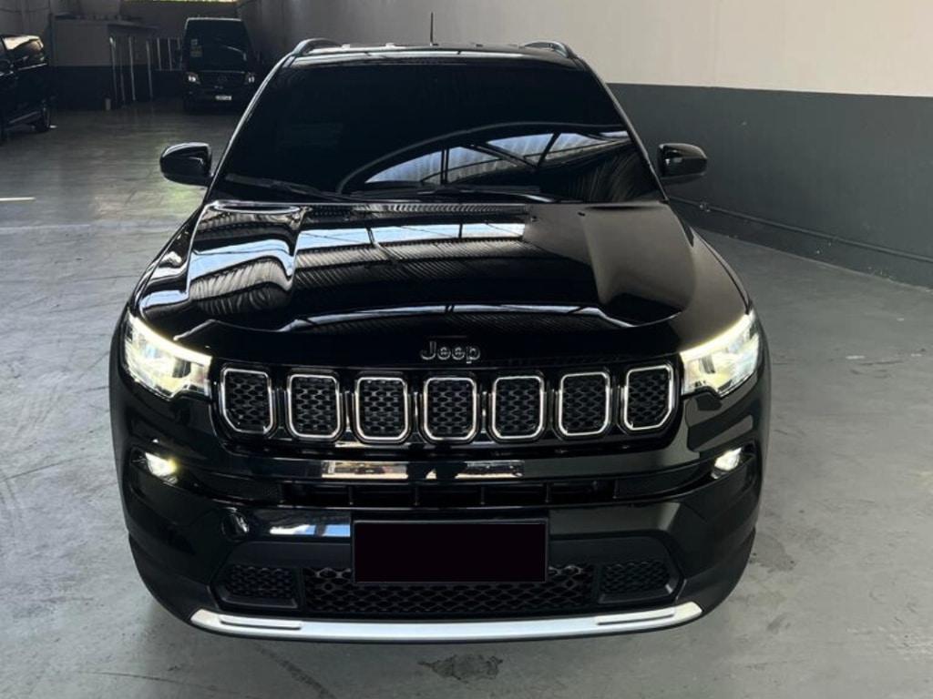 Armored JEEP Compass in Rio de Janeiro.