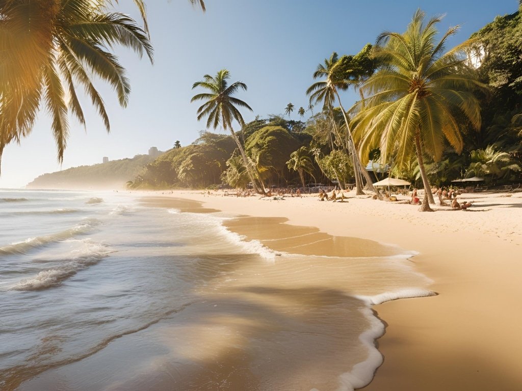 Paisagem maravilhosa de um destino exclusivo no Brasil.