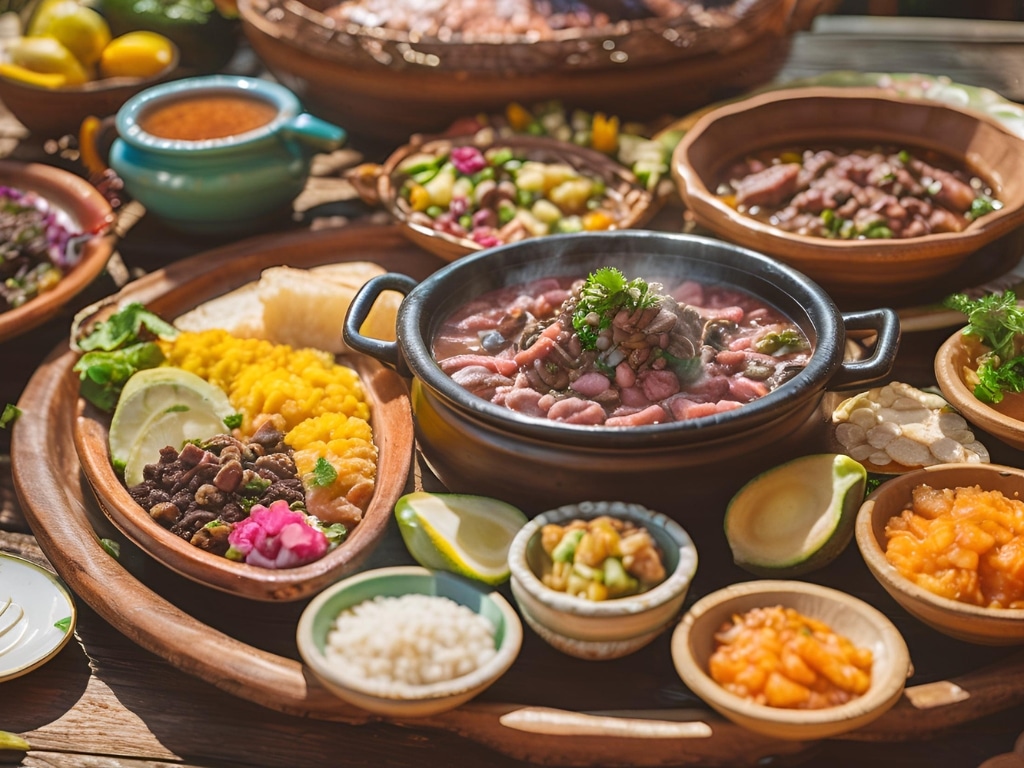 Traditional Brazilian food in Rio de Janeiro.