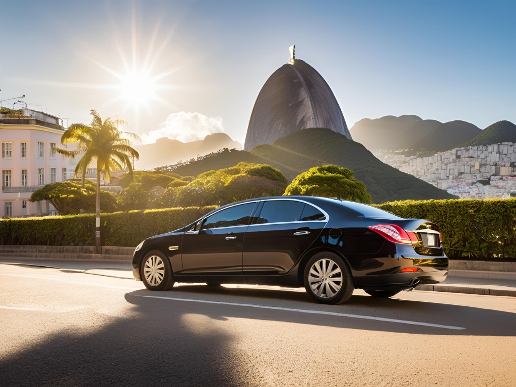 carro blindado durante o G20 no Rio de Janeiro.