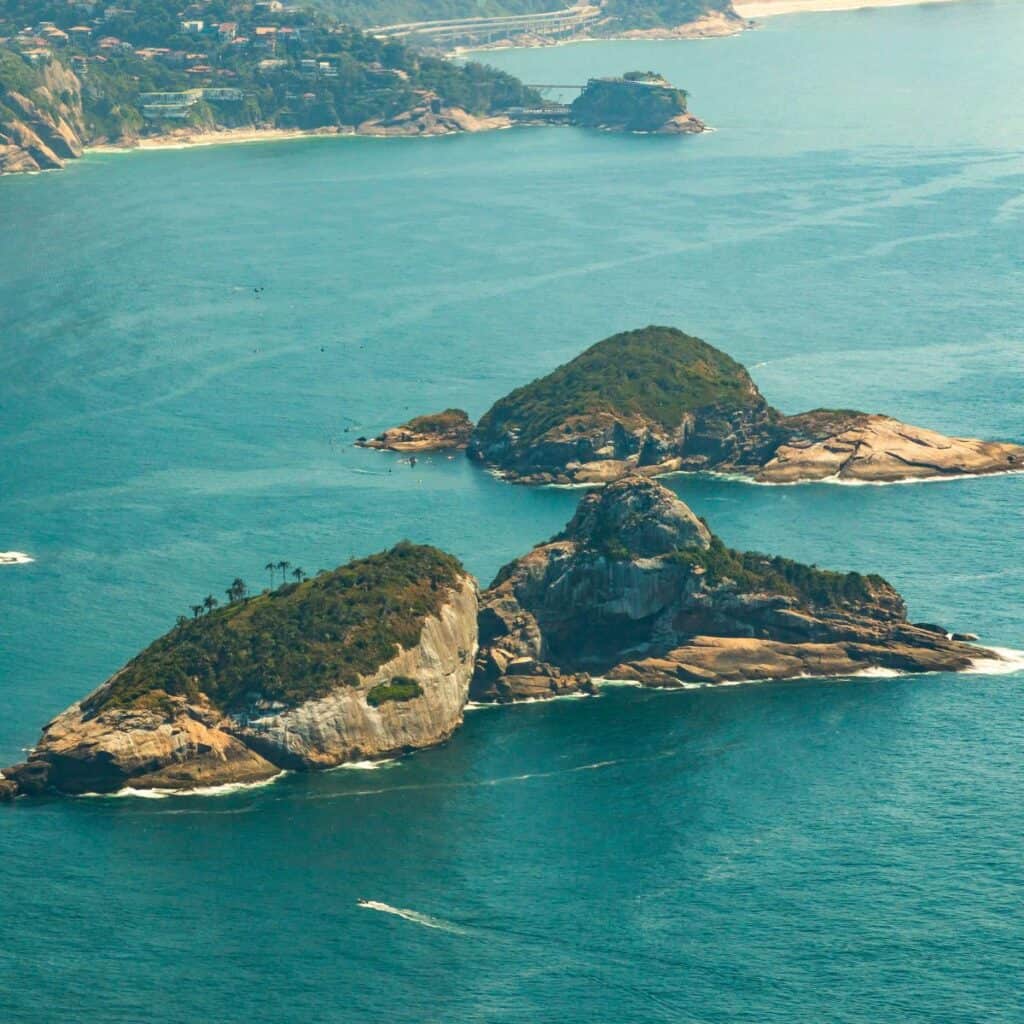 cagarras islands in Rio de Janeiro. 