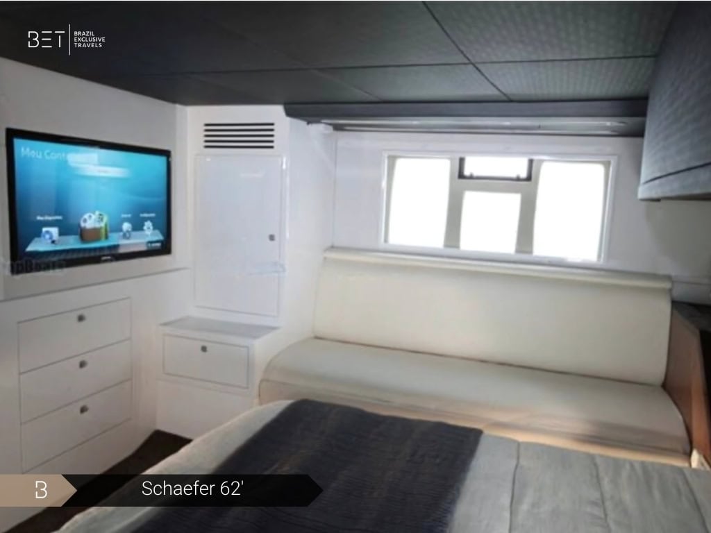 Schaefer 62 yacht rental in Rio for premium ocean experiences.