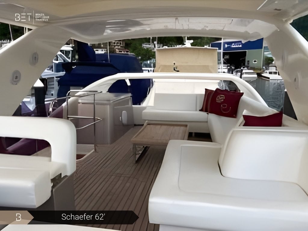 Schaefer 62 yacht rental in Rio for premium ocean experiences.