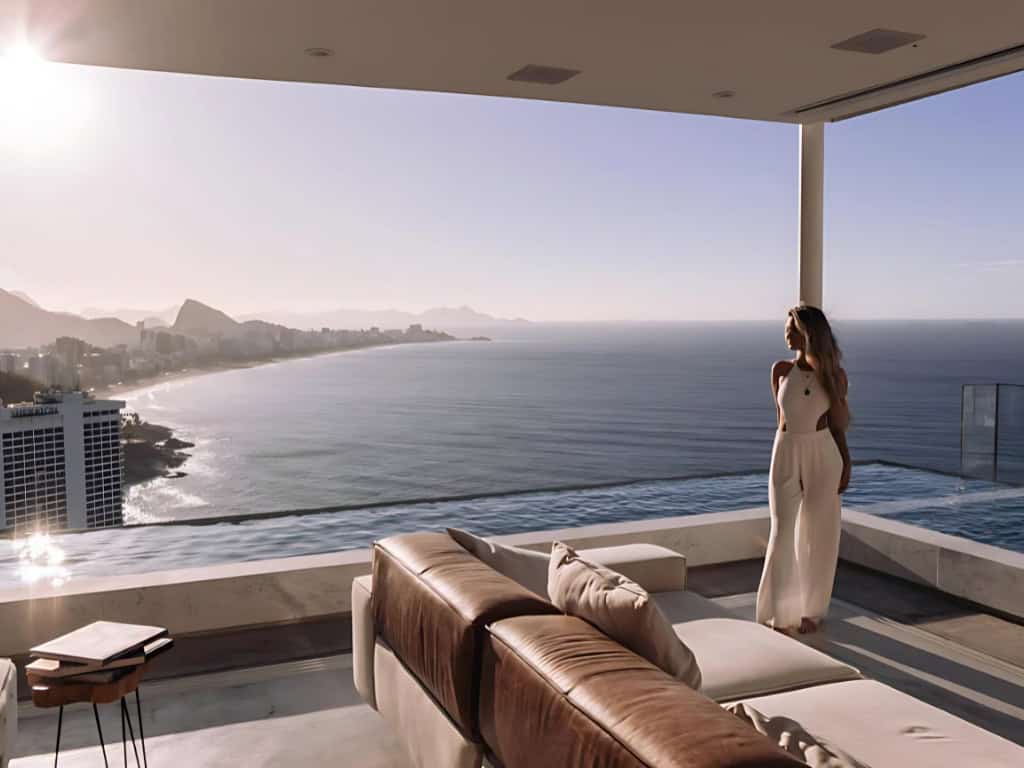 Exclusive penthouse in Rio de Janeiro, Brazil.