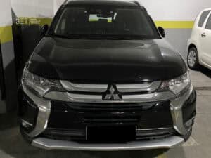 Mitsubishi Outlander airport transfer rental in Rio de Janeiro, Brazil.