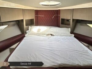 Picture of a Sessa 44', a luxury yacht in Rio de Janeiro, Brazil.