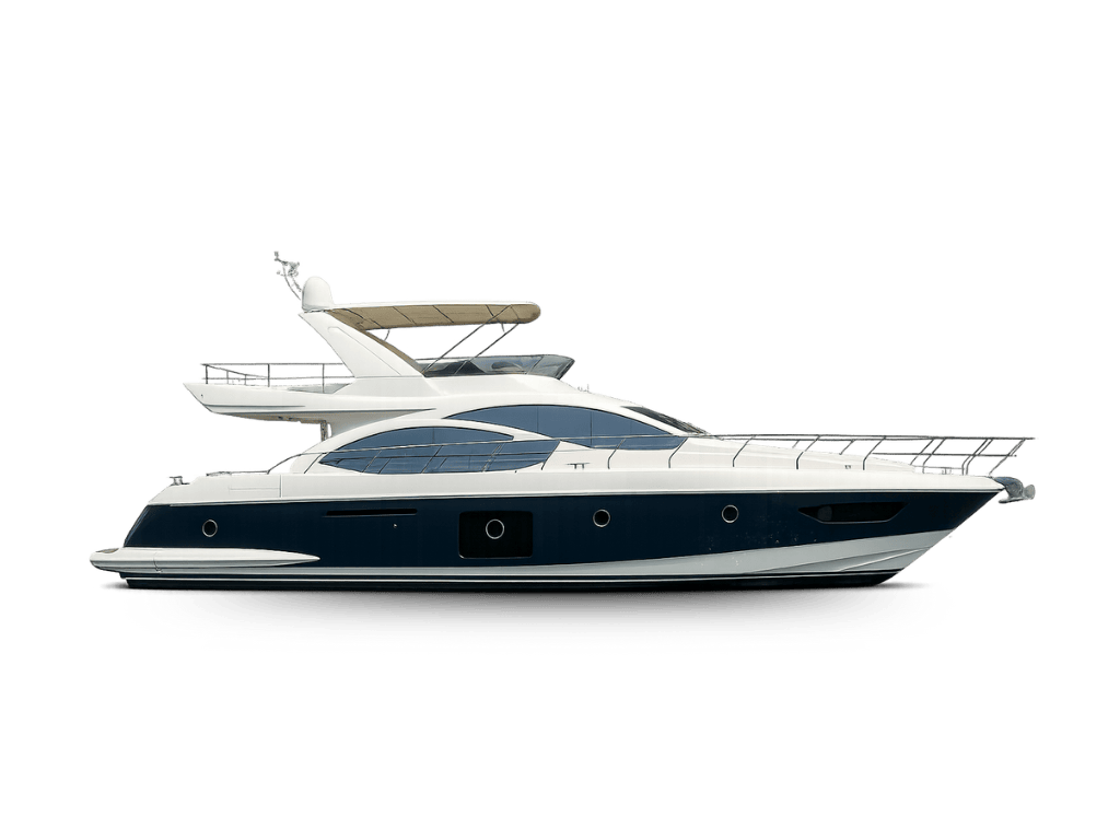 Luxury Azimut 60 yacht for boat rental in Rio de Janeiro – perfect for boat tours, private events, and premium yacht experiences in Rio.