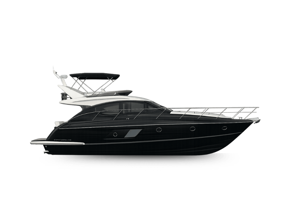 Luxury Cruze / Cimitarra 56' yacht for boat rental in Rio de Janeiro – perfect for boat tours, private events, and premium yacht experiences in Rio.