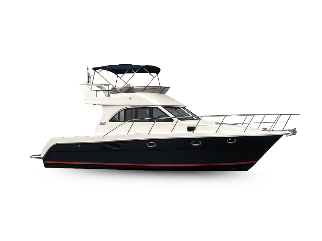 Luxury Lancha Intermares 47' yacht for boat rental in Rio de Janeiro – perfect for boat tours, private events, and premium yacht experiences in Rio.