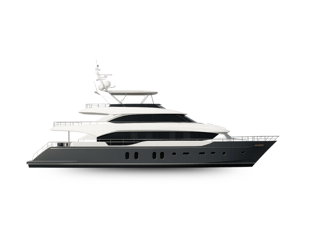Catamaran 120' catamaran for boat rental in Rio de Janeiro – ideal for group boat tours, events, and relaxing cruises along Rio’s coast.