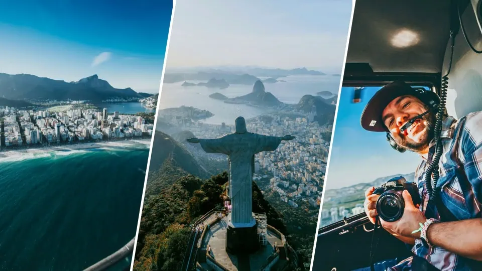 Main Tourist Attractions Helicopter tour Rio de Janeiro