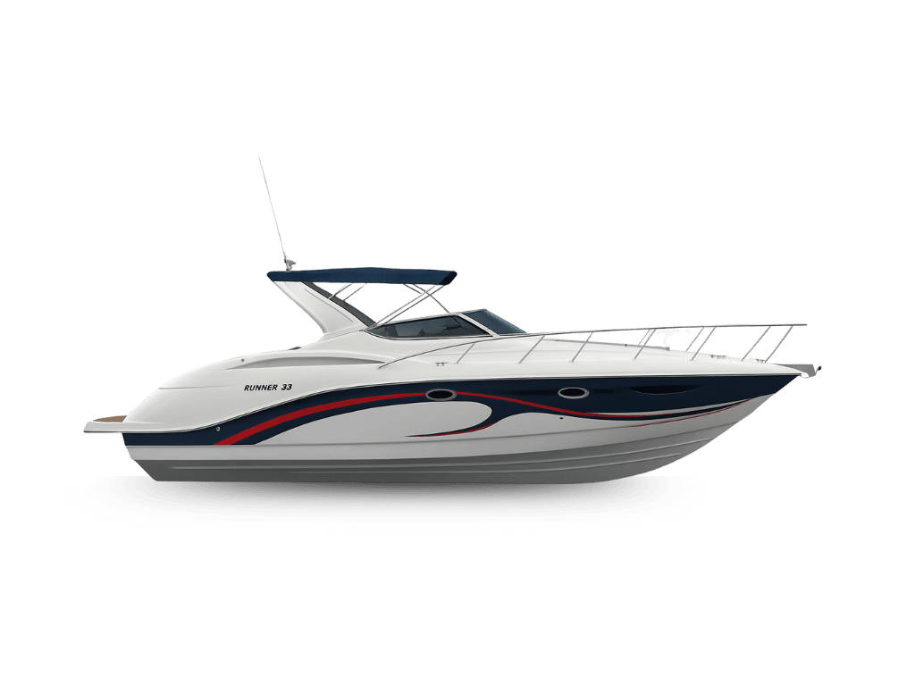 Runner 38' available for boat rental in Rio de Janeiro – great for a scenic boat tour, leisure cruising, or private outings in Rio.
