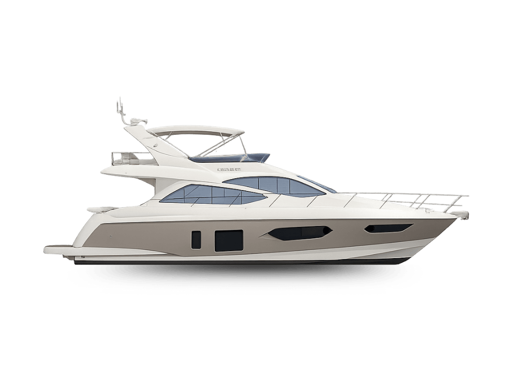 Luxury Schaefer 62' yacht for boat rental in Rio de Janeiro – perfect for boat tours, private events, and premium yacht experiences in Rio.