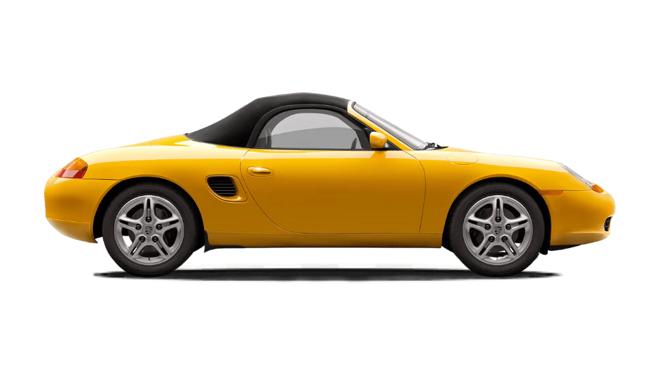 Sport Car - (960x540px) Porsche Boxster 986 Yellow
