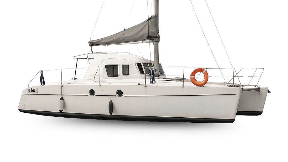 catamarã 37' - catamarã de 37 pés no Rio de Janeiro para aluguel Catamarã 37' disponível para aluguel no Rio de Janeiro, Brasil.