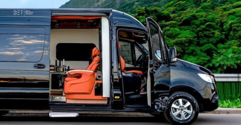 Mercedes Jet Van rental in Rio de Janeiro, Brazil