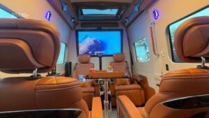 Aluguel de Mercedes Jet Van no Rio de Janeiro, Brasil