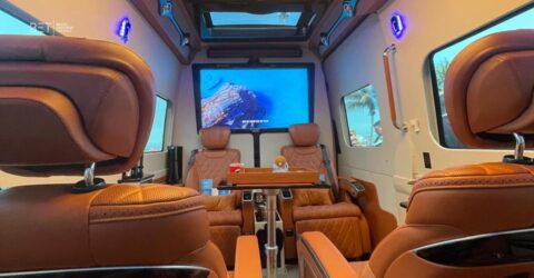 Aluguel de Mercedes Jet Van no Rio de Janeiro, Brasil