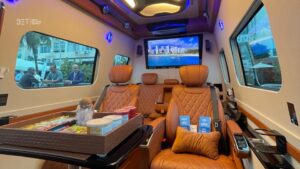 Mercedes Jet Van rental in Rio de Janeiro, Brazil