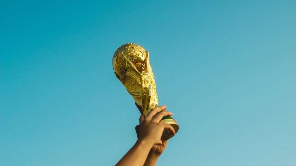 World Cup trophy symbolizing the 2026 tournament across North America.