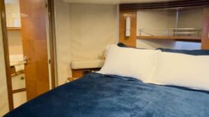 Azimut 60 luxury yacht available for rental in Angra's stunning coastline.