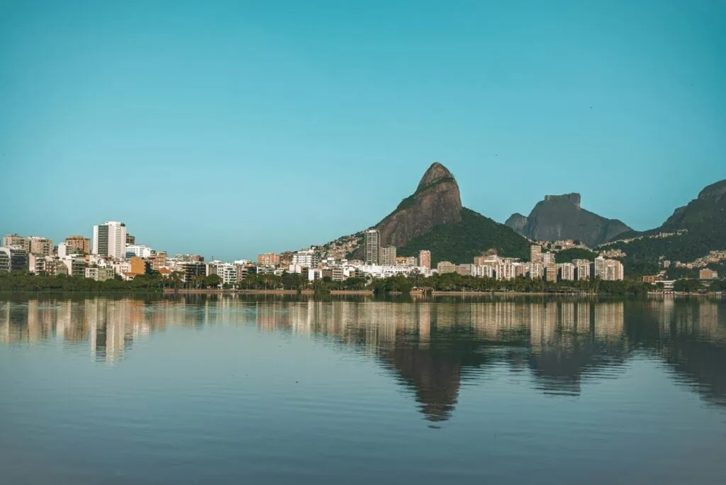 pexels-photo-30540840-30540840 Scenic view of Lagoa Rodrigo de Freitas with Sugarloaf Mountain in Rio de Janeiro.
