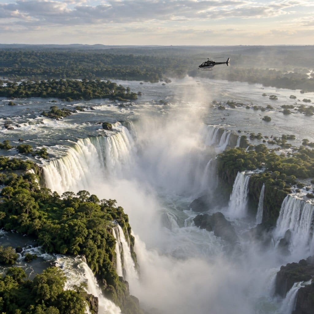 Experience -Helicopter flight over iguazu falls - Iguazu Falls - page image 1080x1080px (2)
