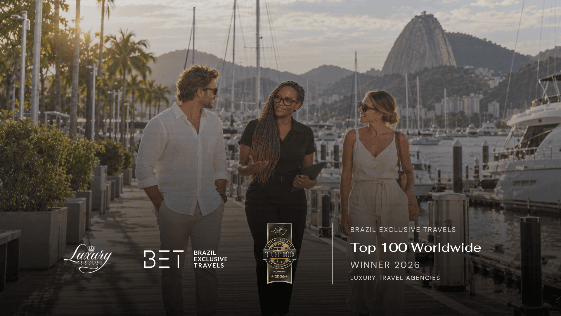 Brazil Exclusive Travels recognized in Luxury Lifestyle Awards’ TOP 100 Travel Agencies & Tour Operators of the World 2026